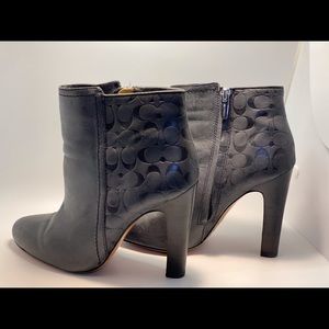 Gray Ankle Boots